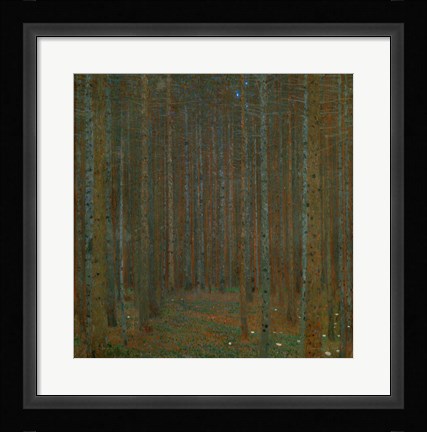 Framed Tannenwald (Pine Forest), 1902 Print