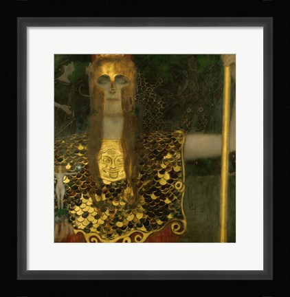 Framed Pallas Athene, 1898 Print