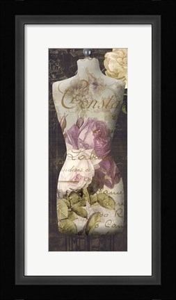 Framed Paris Seamstress III Print