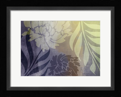 Framed Garden Waltz II Print