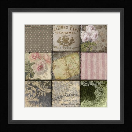 Framed Viva La Paris II Print