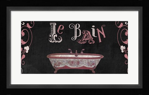 Framed French Sign II Print