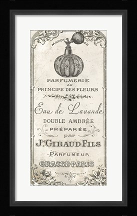 Framed Signes Francais II Print