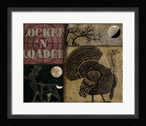 Framed Locked and Loaded IV Print