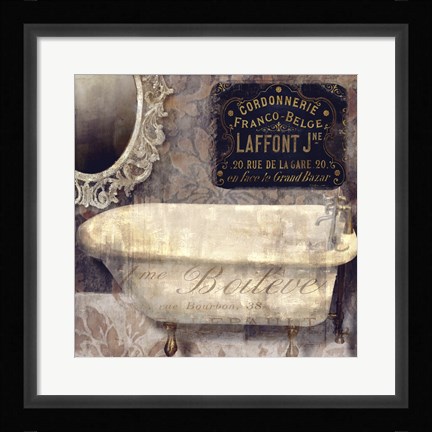 Framed Le Bain Paris I Print