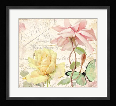 Framed Florabella IV Print