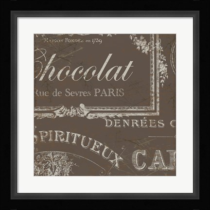 Framed Bon Mots III Print