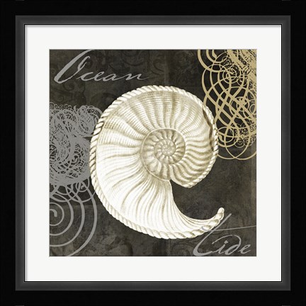 Framed Cocoa Beach I Print