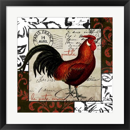 Framed Europa II Print