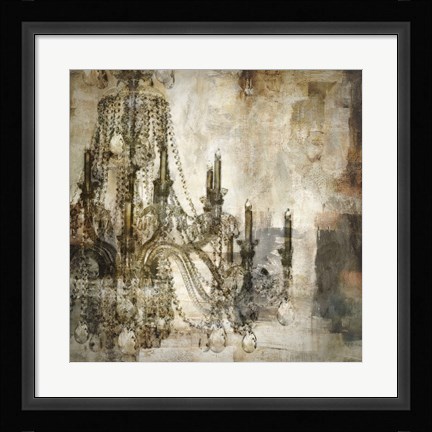Framed Lumieres I Print