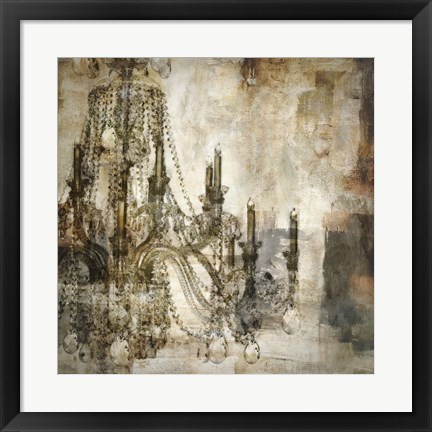 Framed Lumieres I Print