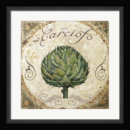 Framed Mangia III Print