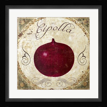 Framed Mangia IV Print