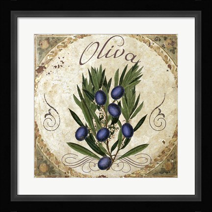 Framed Mangia V Print