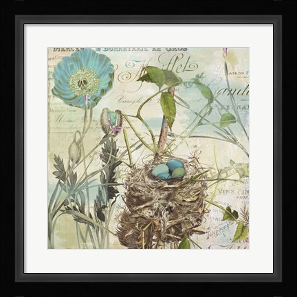 Framed Nesting I Print