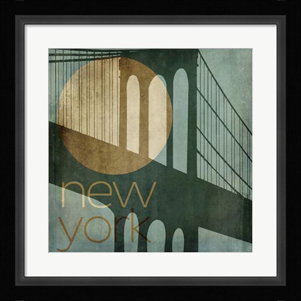 Framed New York Print