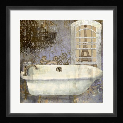 Framed Salle de Bain I Print