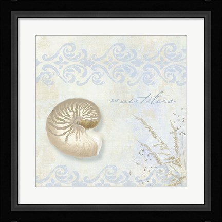 Framed She Sells Seashells I Print