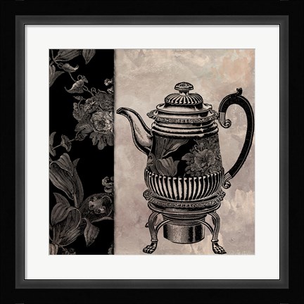 Framed Victorian Table III Print