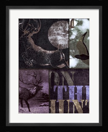 Framed On the Hunt II Print