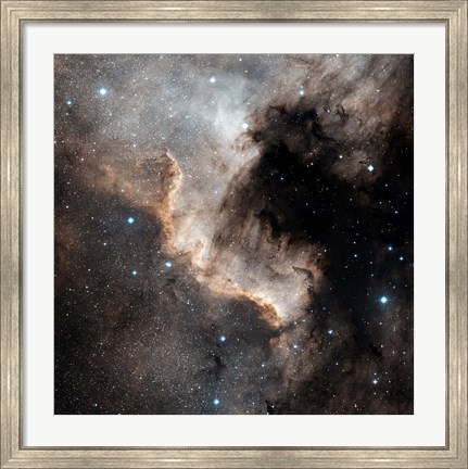 Framed North America Nebula Print