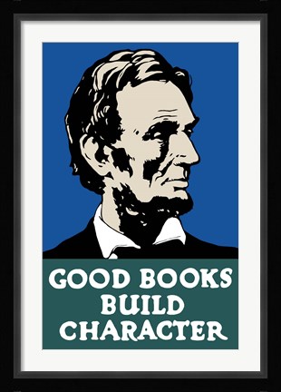 Framed President Abraham Lincoln Print