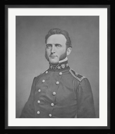 Framed Thomas Stonewall Jackson Print
