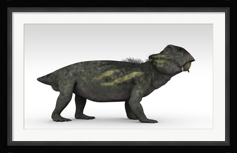 Framed Lystrosaurus Print