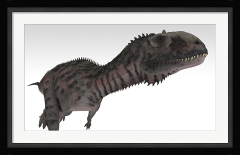 Framed Majungasaurus Print