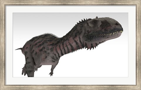 Framed Majungasaurus Print
