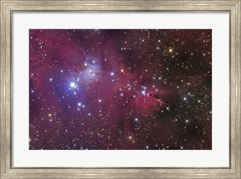 Framed Cone Nebula Print