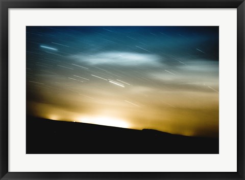 Framed Star Trails Print