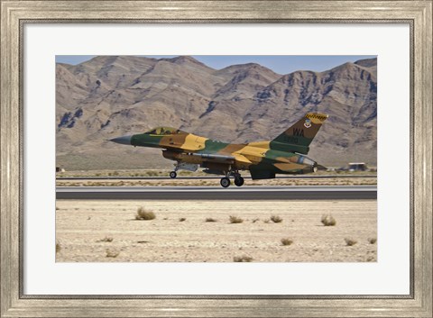 Framed US Air Force F-16 Print