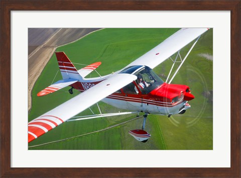 Framed Champion Aircraft Citabria Print