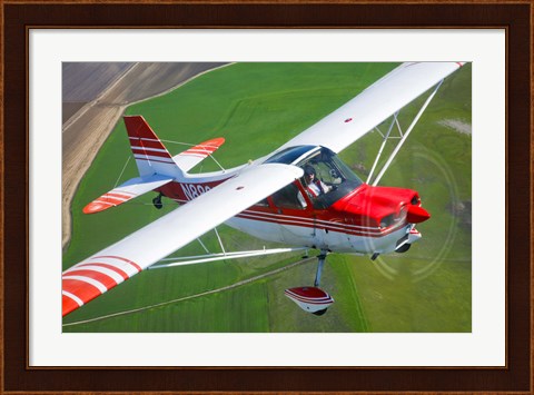 Framed Champion Aircraft Citabria Print