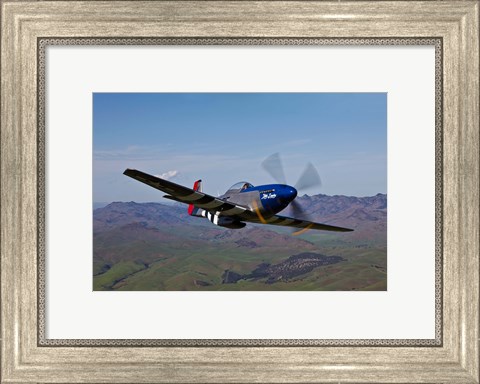 Framed P-51D Mustang 2 Print
