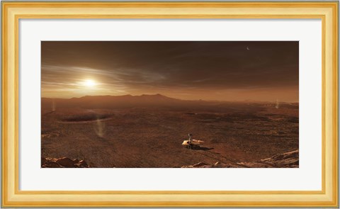 Framed Mars Exploration Rover Spirit Print