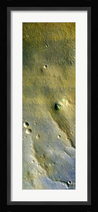 Framed Surface of Mars Print