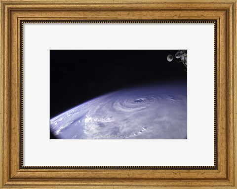 Framed Hurricane Ivan Print