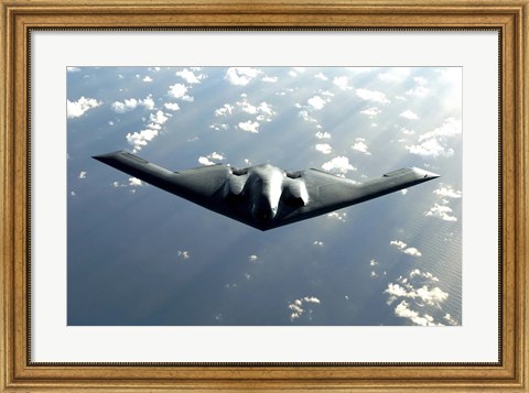 Framed B-2 Spirit Bomber Print