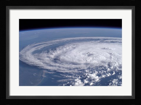 Framed Tropical Storm Claudette Print