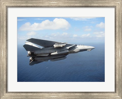 Framed F-14D Tomcat Print
