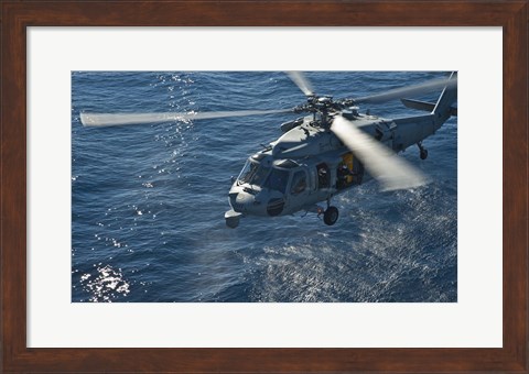 Framed MH-6OS Sea Hawk Print