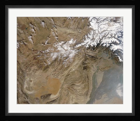 Framed Afghanistan Print
