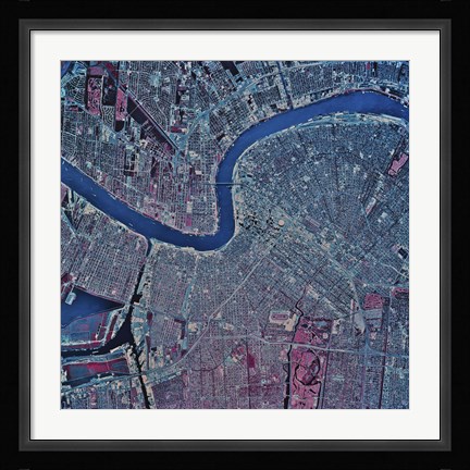 Framed New Orleans, Louisiana Print