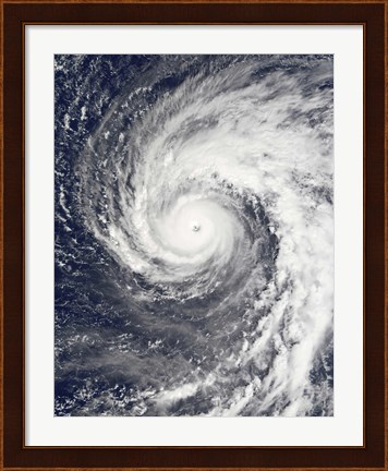 Framed Super Typhoon Podul Print