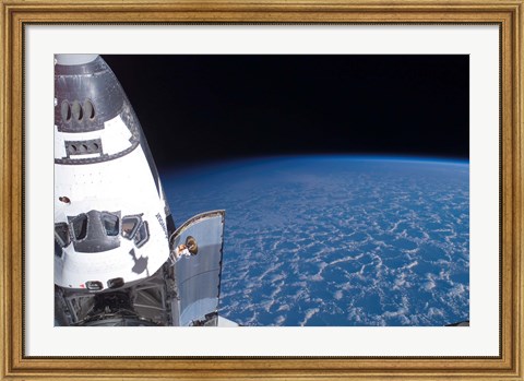 Framed Space Shuttle Endeavour Print