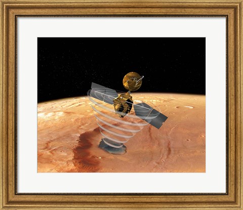 Framed Mars Reconnaissance Orbiter Print