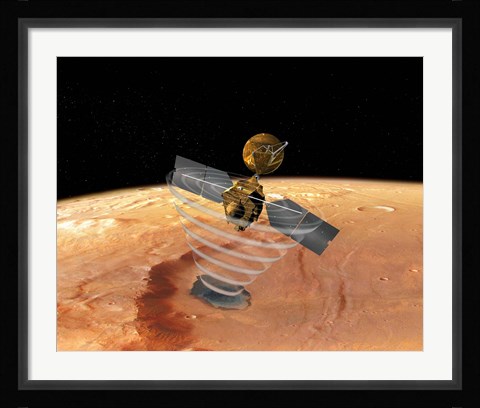 Framed Mars Reconnaissance Orbiter Print