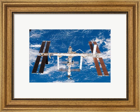 Framed Space Station Print
